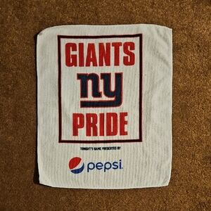 New York Giants Feel the Pride Pepsi Stadium Rally Towel 18" x 15"